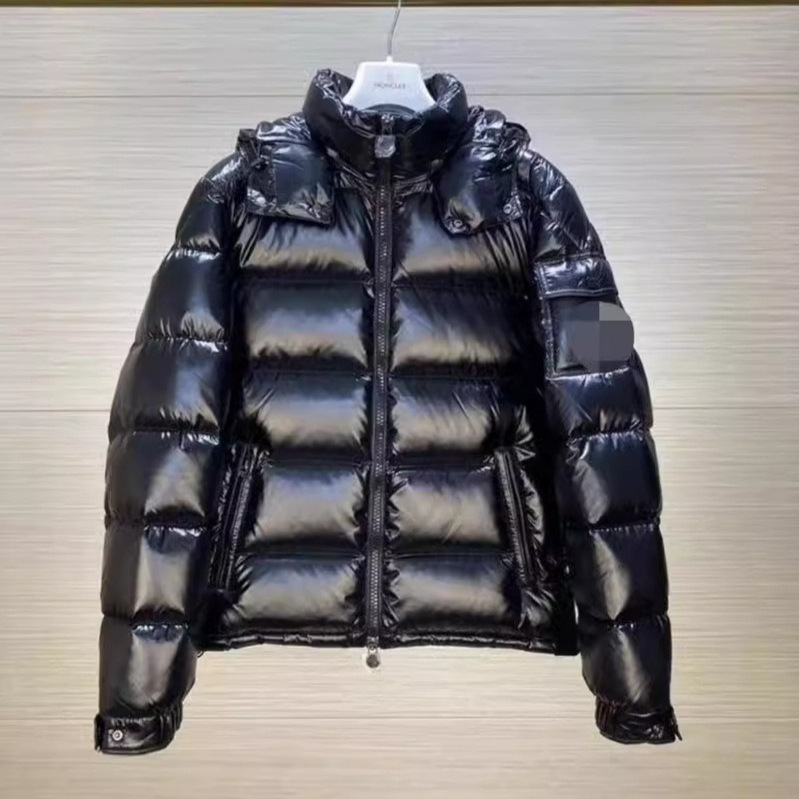 2024陈奕迅玛雅M蒙家同款加厚量面连帽通勤保暖羽绒服maya防寒