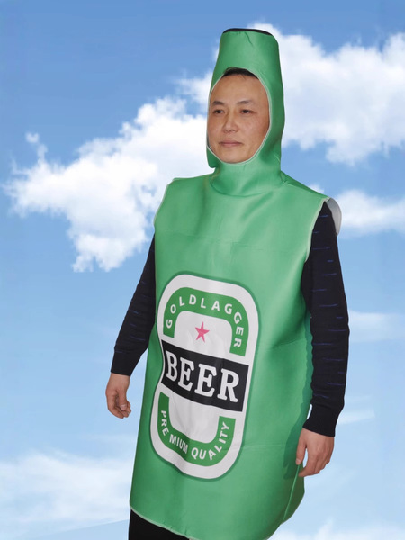 Order Halloween new beer acting costume adult costume party campus…