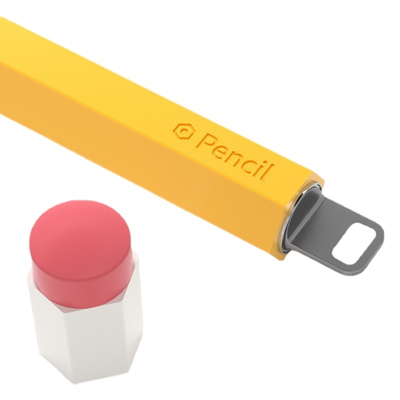 Aplicable a Apple pencil1 Generación 2 Generación Apple pen funda de silicona Stylus anti-balanceo resistente a la caída antideslizante funda protectora