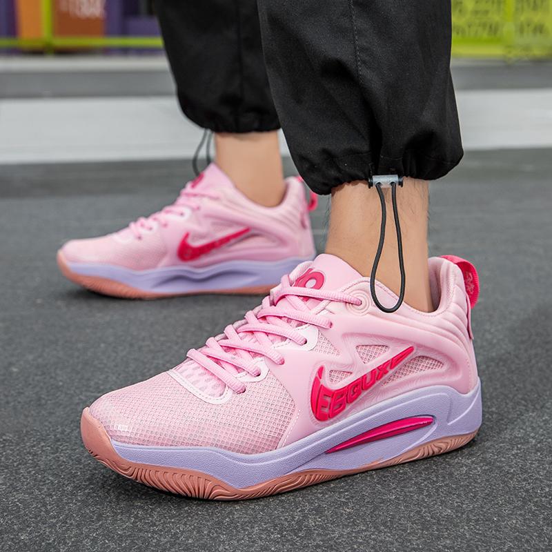 Durant 15Th Generation Basketball Shoes Kd15 Practical Air Cushion Carbon Plate Wear-Resistant Anti-Slip Friction with Sound Student Sports Shoes