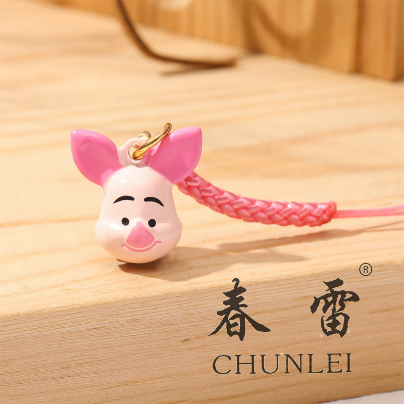 Campana de dibujos animados japonés adornos de campana de dibujos animados adornos de campana