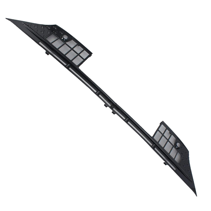 Suitable for 23 Models of Mercedes-Benz Glc Front Bumper Lower Insect-Proof Net Car Exterior Decoration Parts Painted Black Carbon Fiber Modification