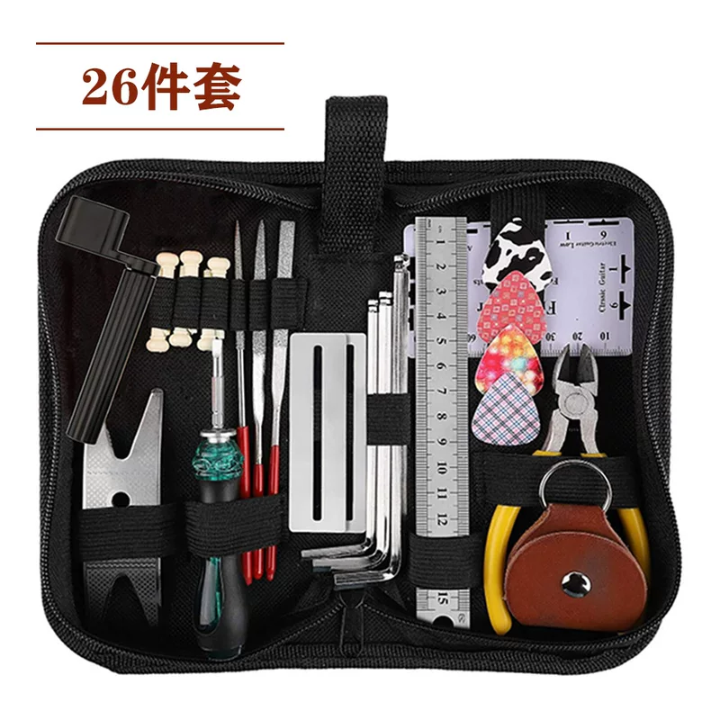 Guitar, set, musical instruments, 26 pieces
