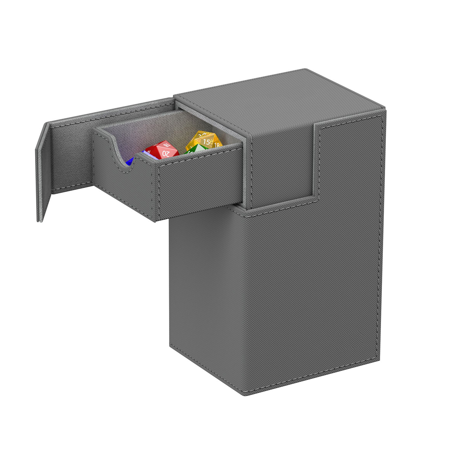 Multifuncional PU caja de tarjeta juego MTG juego Rey Ultraman tarjeta caja de almacenamiento Bao Ke Meng Tarjeta Estrella al por mayor