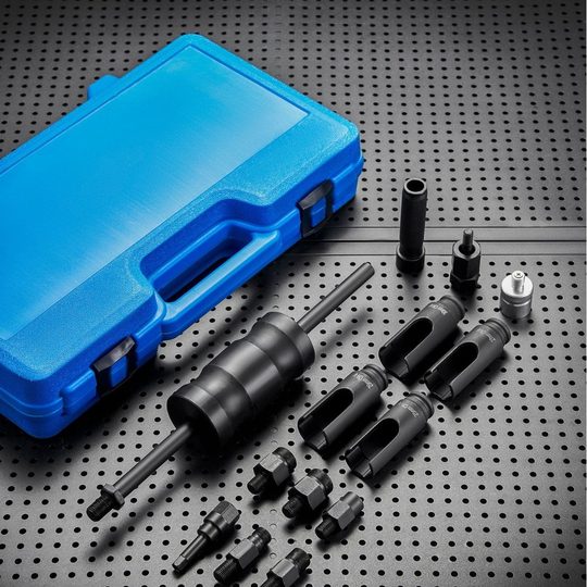 14 pieces of fuel injector removal removal tool fuel injector maintenance tool code remover car toolbox