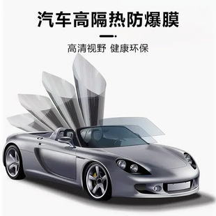 Wholesale Safety Explosion-Proof Purple Light Colorful Car Film High-Definition High-Insulation Car Glass Film Sun Protection Privacy Film Solar Film