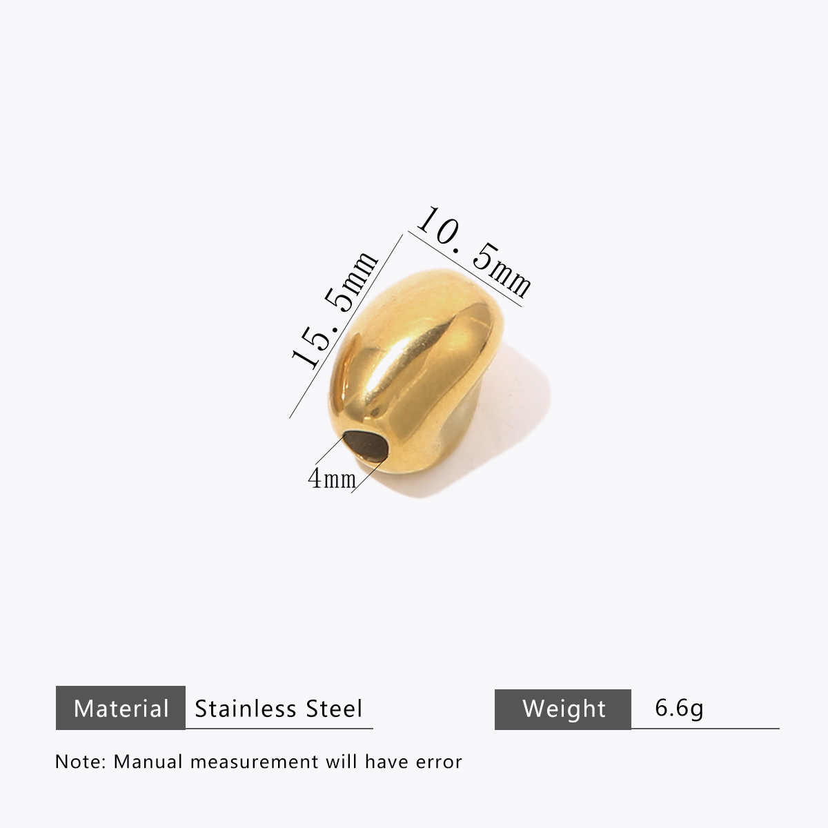 Gold 10.5*15.5
