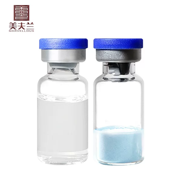 Blue Copper Peptide Freeze-Dried Powder Factory Customized Support Oem/Odm Oem High-Activity Repair Formula Bare Bottle