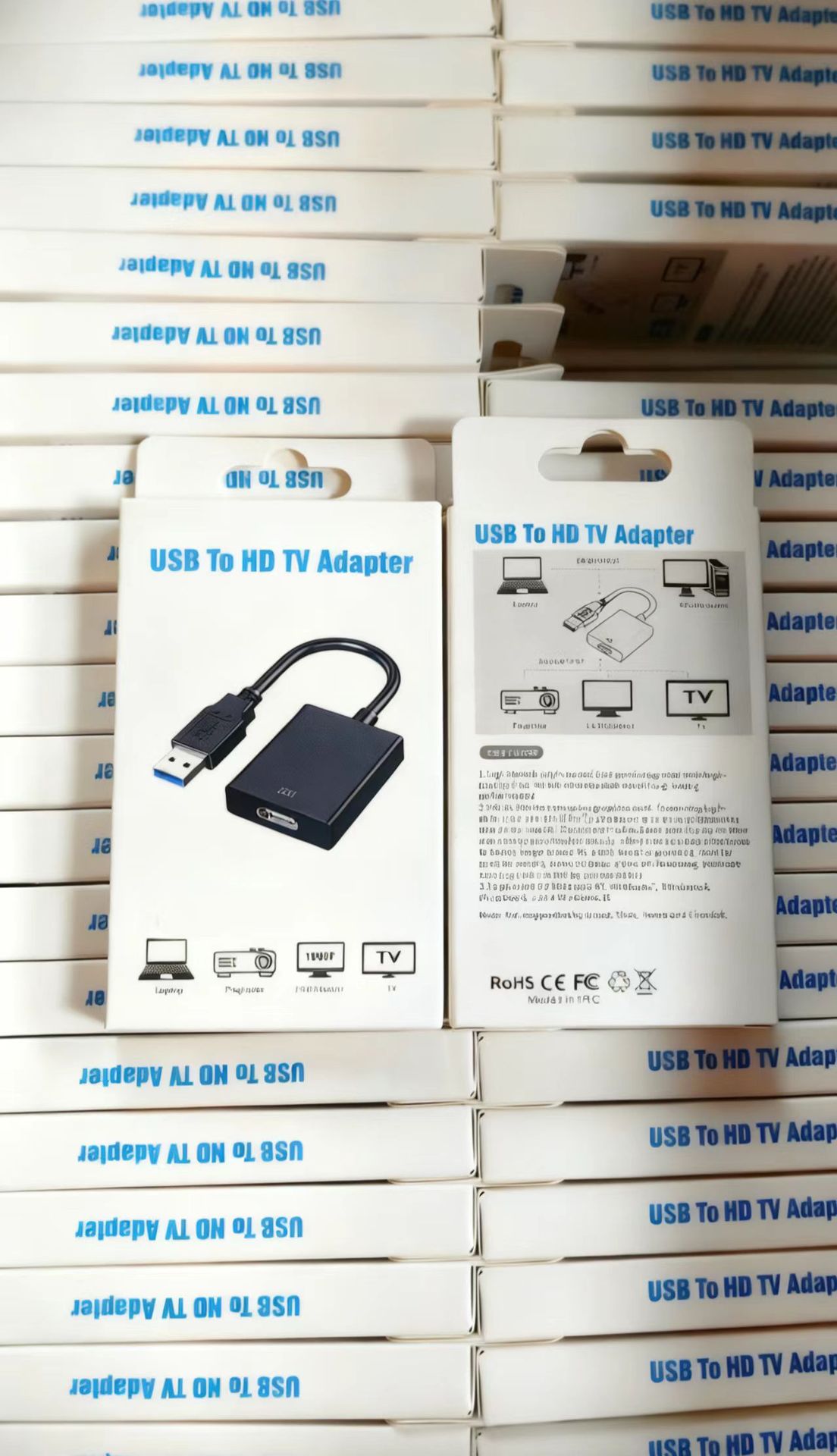 White color box packaging