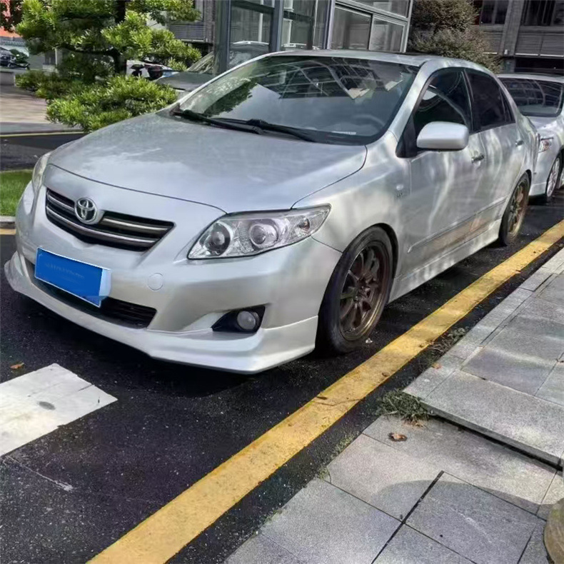 Suitable for 08-10 Corolla Large Body Kit Front Lip Front Spoiler Side Skirts Rear Lip Rear Spoiler Lower Skirt Large Body Kit