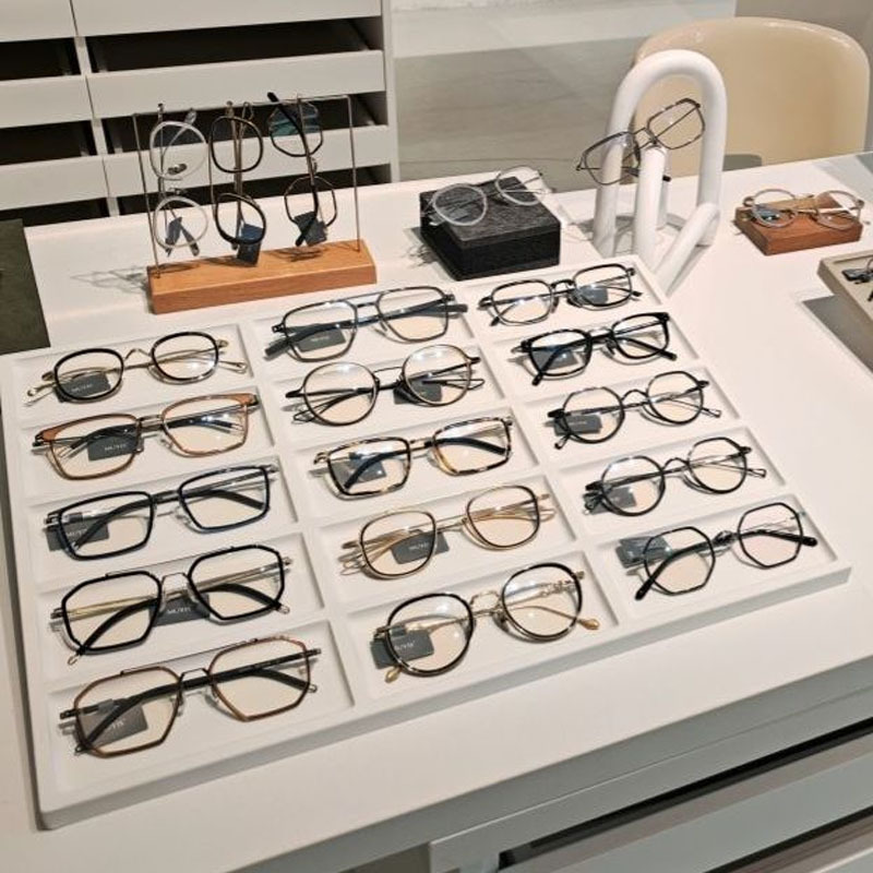 Painted Glasses Display Box Sunglasses Display Box Glasses Store Island Decoration Myopia Sunglasses Background Tray
