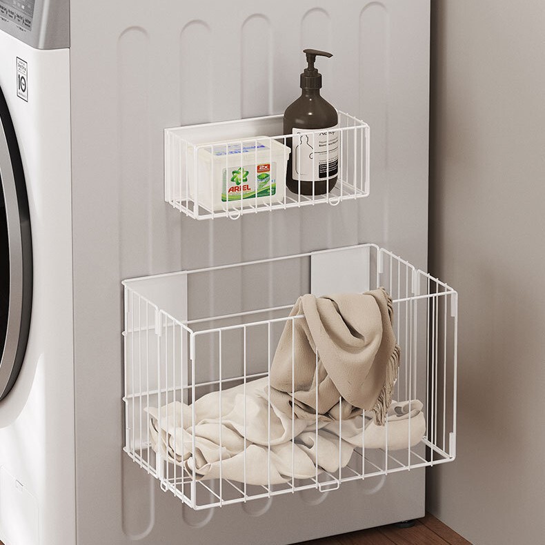Magnetic Storage Rack on the Side of the Washing Machine for Clothes and Towels, Refrigerator Rack, Magnetic Storage Rack for Washing Machine