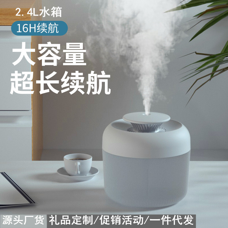 Manufactor new pattern household to work in an office vehicle capacity Replenish water humidifier Mute Portable small-scale atomization customized LOGO