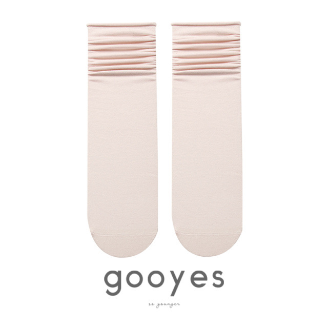 8025 pilas de calcetines para niños, calcetines de algodón deshuesados finos de verano, calcetines antibacterianos, medias blancas de verano, color caramelo femenino