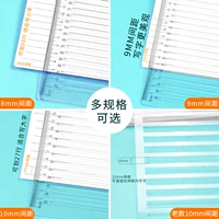 Ruler, auxiliary question cards, line drawing, English, support materials