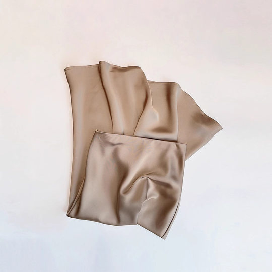 French Style Elegant Acetate Satin Dape Skirt Women's Spring and Summer High Waist Hip Skirt Fishtail Skirt Long Skirt A- Line Skirt