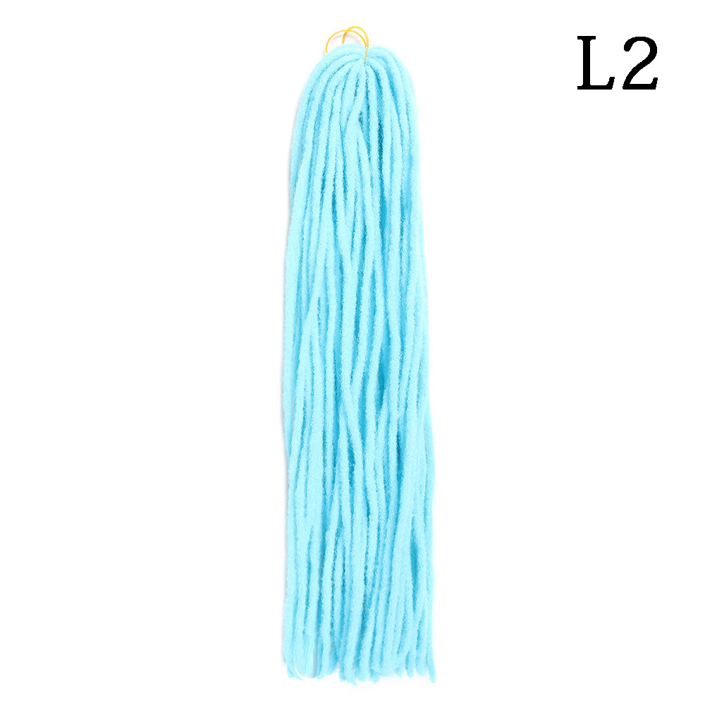 Perücke, Space-Seide, afrikanische Dreadlocks, afrikanische Hip-Hop-Reggae-Dreadlocks, gehäkelte Dreadlocks, geflochtene farbige Seile auf Lager_voghion.com