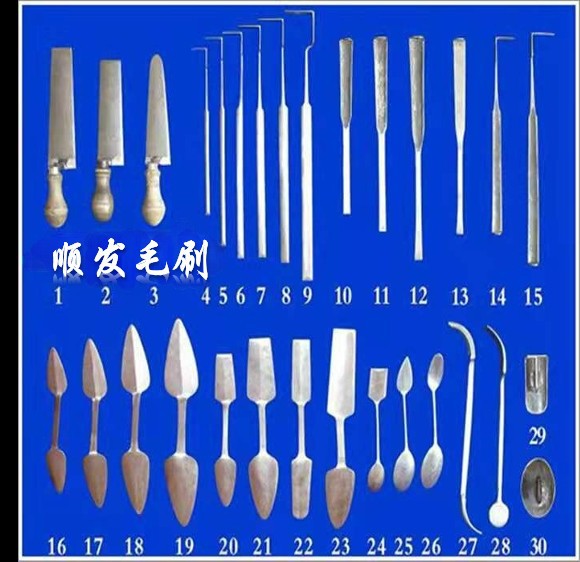 铸造工具手工工具翻砂工具造型工具提钩压勺刮刀砂坯秋叶直角光子