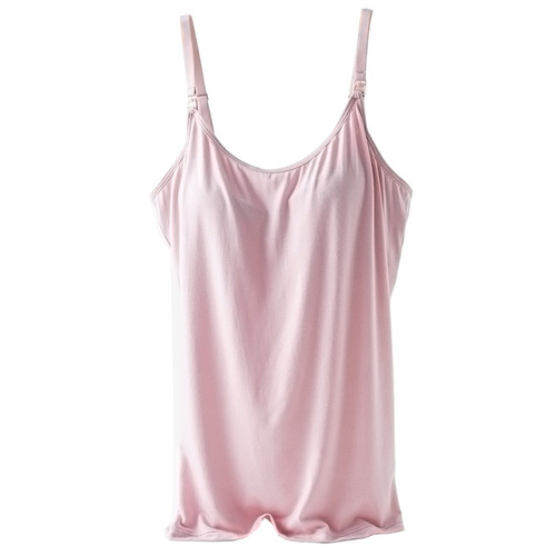 Pregnancy Maternity Nursing Underwear Cotton Camisole No Wires With Breast Pad Large Size Maternity Wear Nursing Suspender