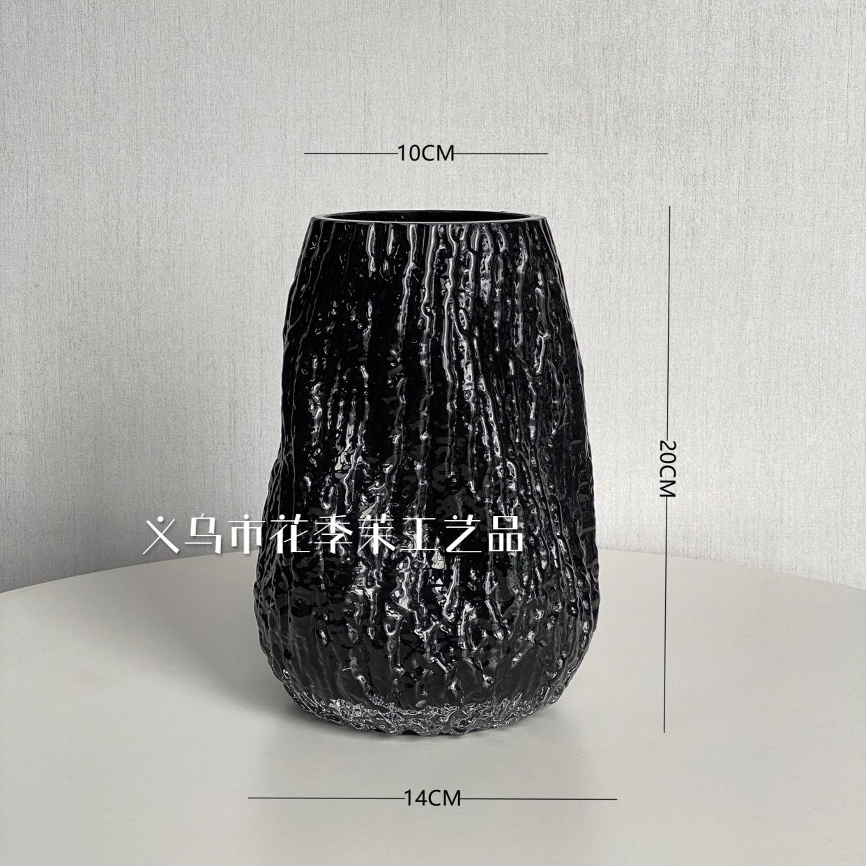 HJM-19075 검은 꽃병-새로운 추천!
