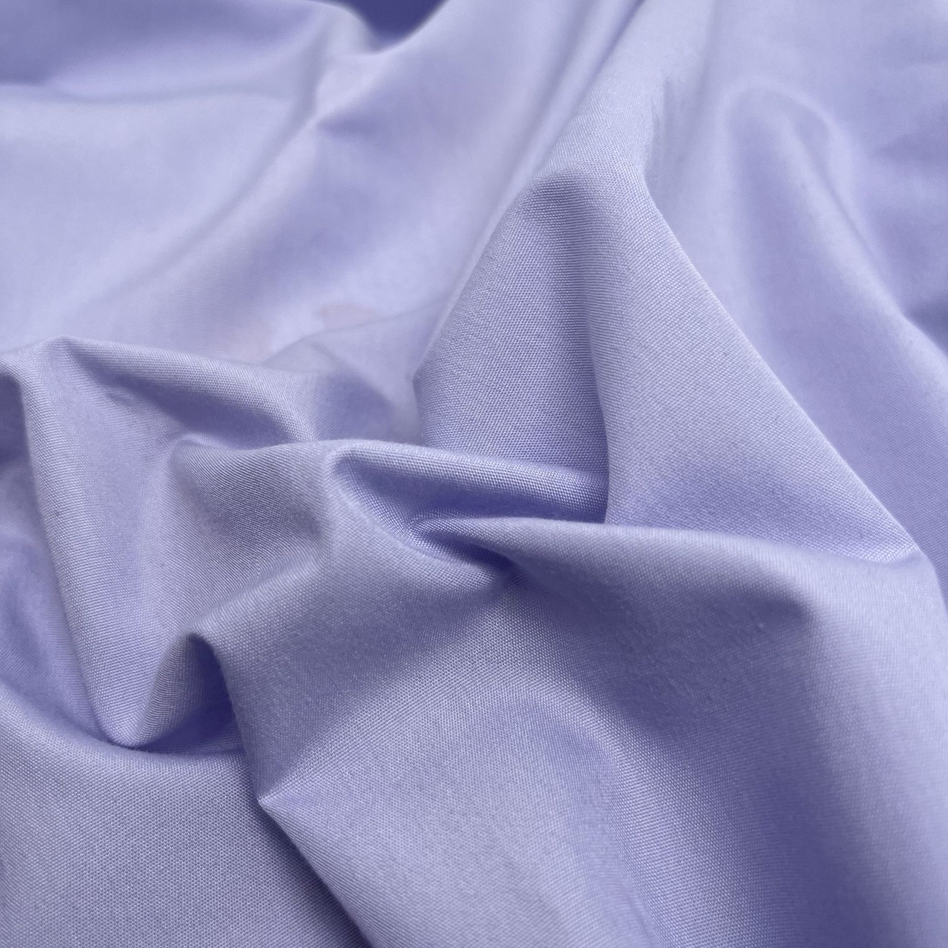 Plain weave poplin shirt fabric, polyester-cotton wrinkle-resistant encrypted children's clothing fabric skirt