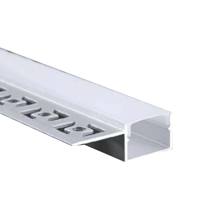 LED 스트립 회색 임베디드 알루미늄 합금 램프 슬롯 레이스 은폐 된 음과 양 코너 선형 램프 바 U 자형 슬롯