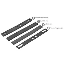 机械键盘卫星轴空格键帽隔音棉6.25u 7u消音棉消音静音棉四件套