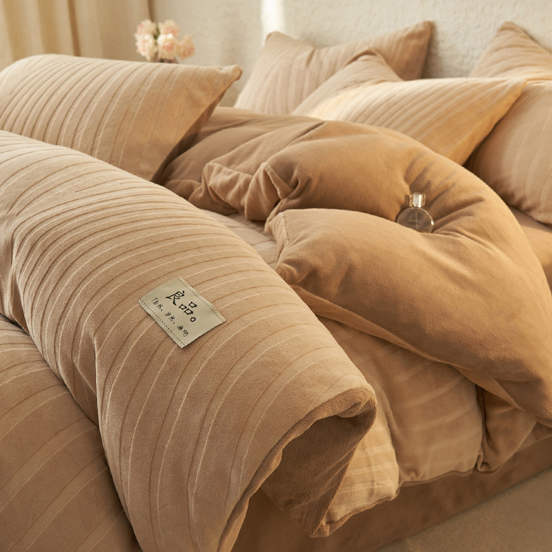 Cuatro piezas con curvas anchas - Camel