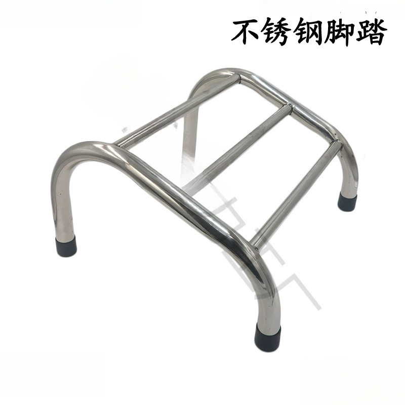 Аксессуары для шампуня, подставка для ног парикмахерского кресла, бытовая напольная съемная подставка для ног, подставка для ног парикмахерского кресла из нержавеющей стали