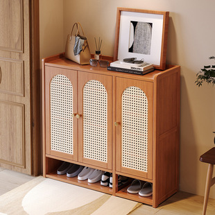 Shoe rack multi-layer household door interior entrance door dustproof rental house 2025 new storage cabinet shoe cabinet