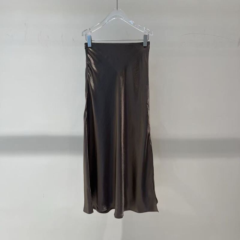 Ais Women's Clothing 2026 Summer New High-Waisted Slimming Mid-Length Skirt with Zipper Solid Color Fishtail Skirt 2226 Ais Women's Clothing 2026 Summer New High-Waisted Slimming Mid-Length Skirt with Zipper Solid Color Fishtail Skirt 2226