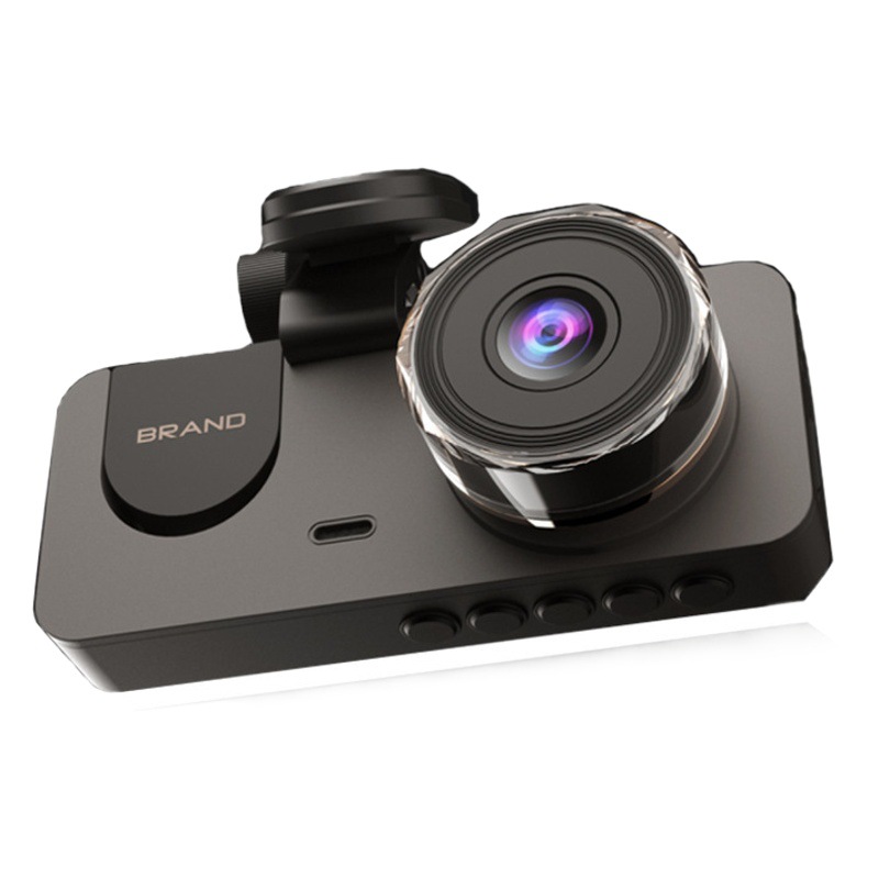Coche 3 Cámara tres grabación tres Lente 3 grabación grabadora de conducción 3 DVR HD visión nocturna 1080 2K transfronteriza