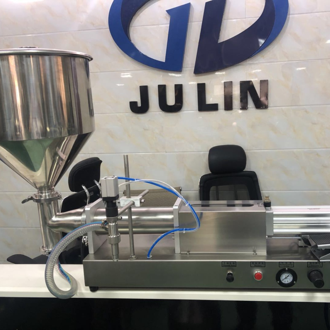 洗衣液洗发水洗洁精灌装机 液体灌装机 半自动气动灌装机