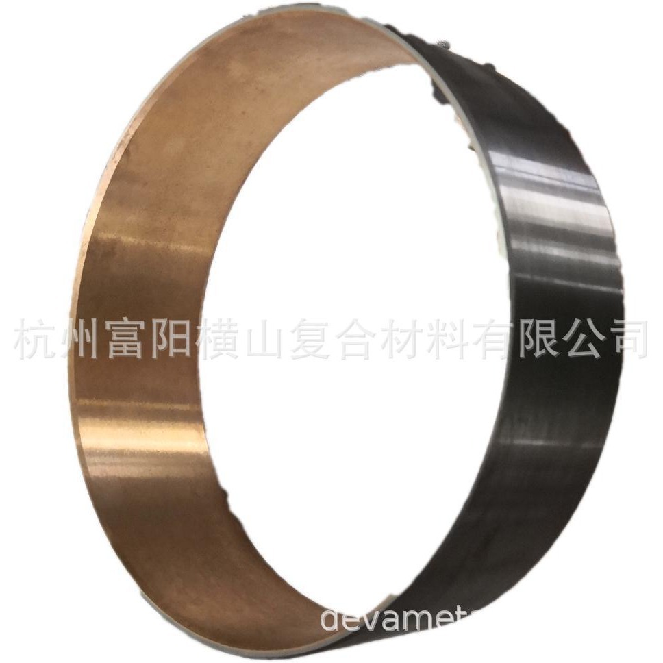 厂家直销 双金属自润滑衬套 无开口无油免维护