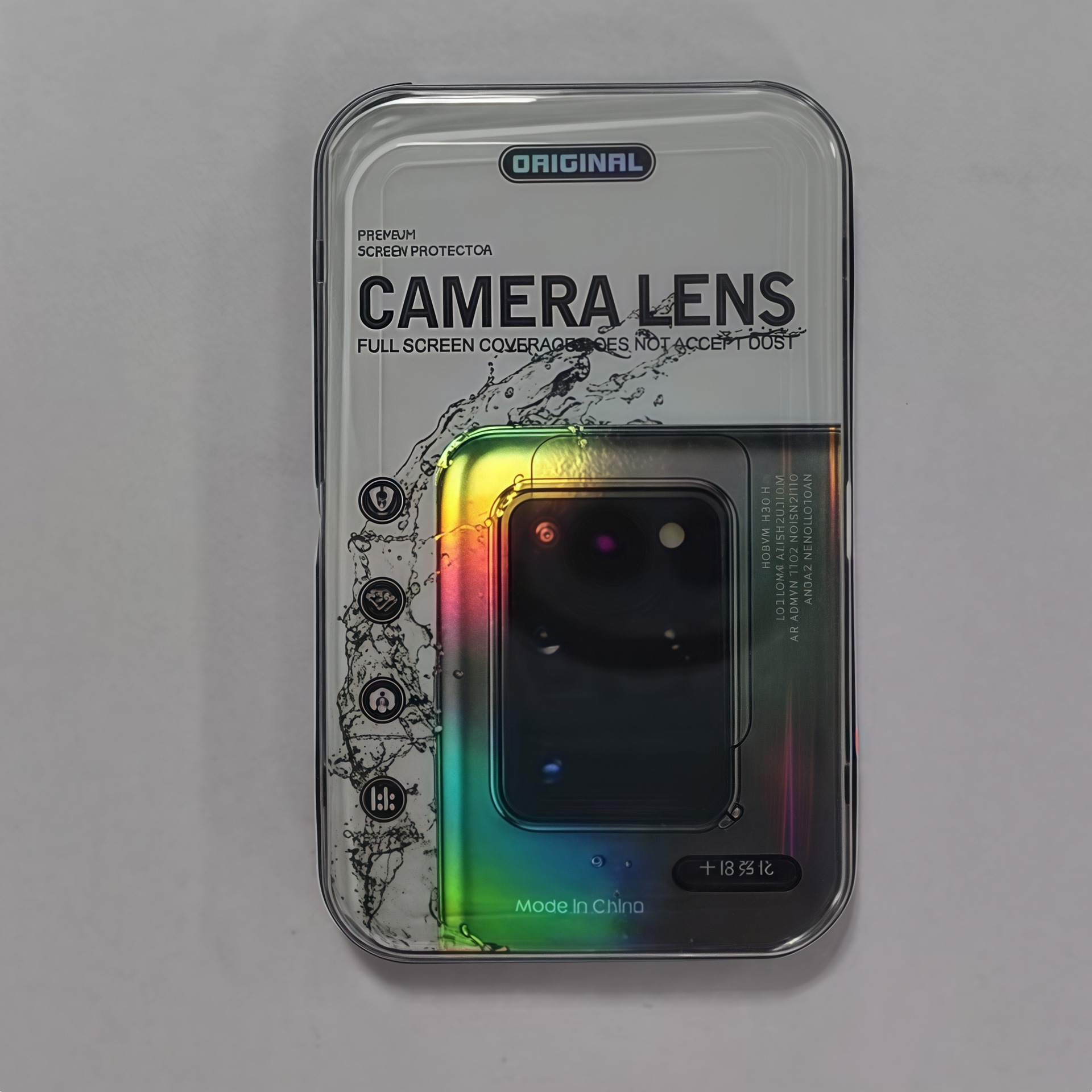 Integrated transparent lens film [2 pieces in pack]