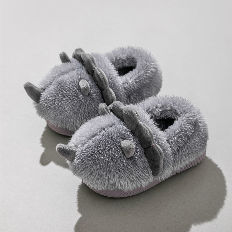 Zapatillas de algodón para niños para interiores, bolsas de lana lindas, zapatillas de algodón para niños, niñas, zapatillas de invierno para bebés