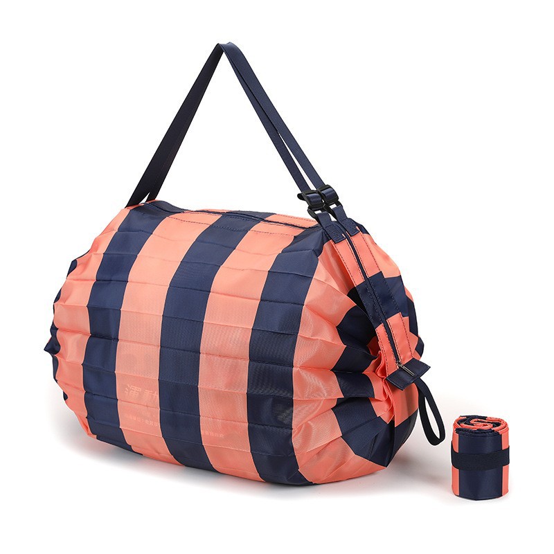 Fábrica de gran capacidad plegable bolsa de compras plisada camuflaje multicolor Oxford tela de almacenamiento portátil protección del medio ambiente bolso