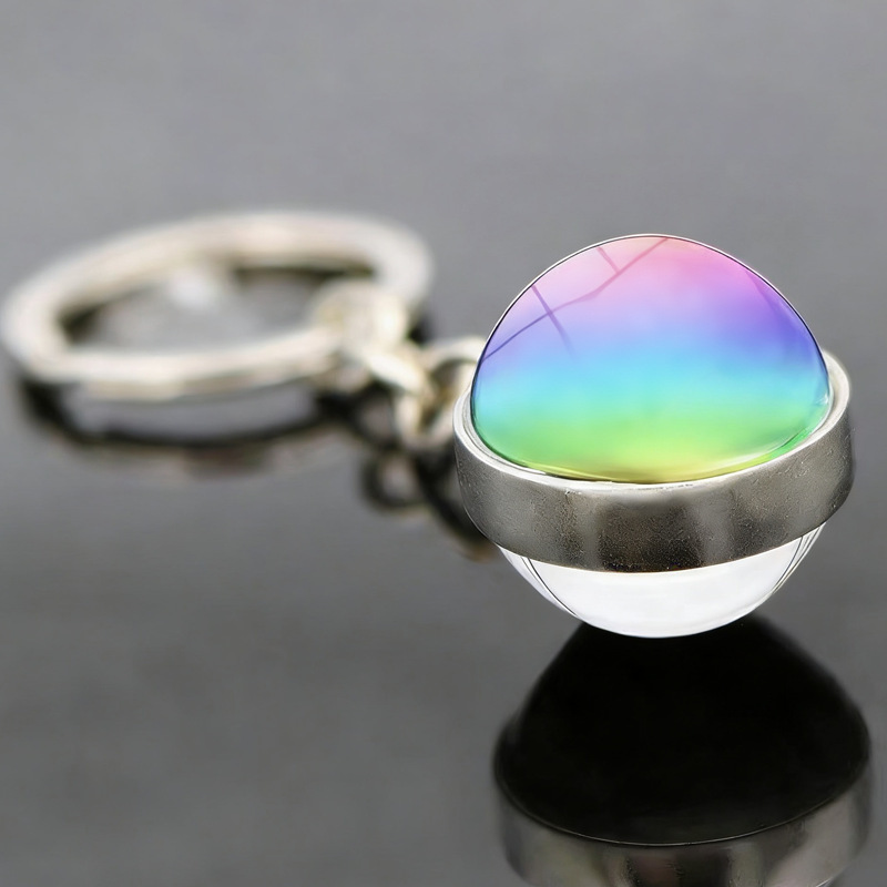 Pokémon Keychain Pendant Double-Sided Glass Ball Pendant Elf Keychain Hanging Ornament Pokémon Keychain Pendant Double-Sided Glass Ball Pendant Elf Keychain Hanging Ornament