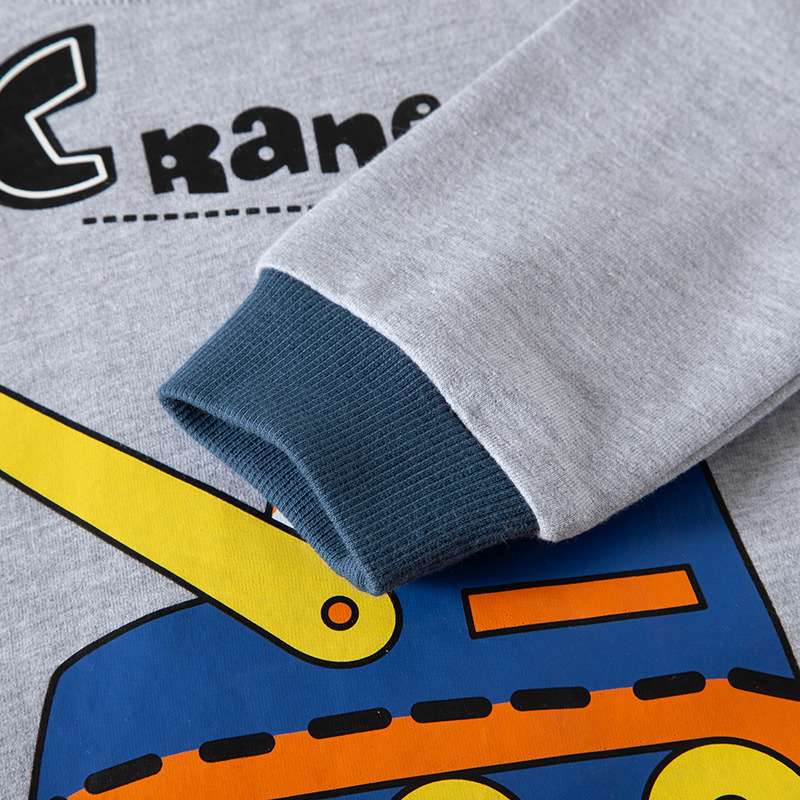 Sudadera infantil nueva 2026, estilo coreano, primavera y otoño, jersey de manga larga para bebé, algodón puro, ropa infantil con dibujos animados, entrega directa de fábrica