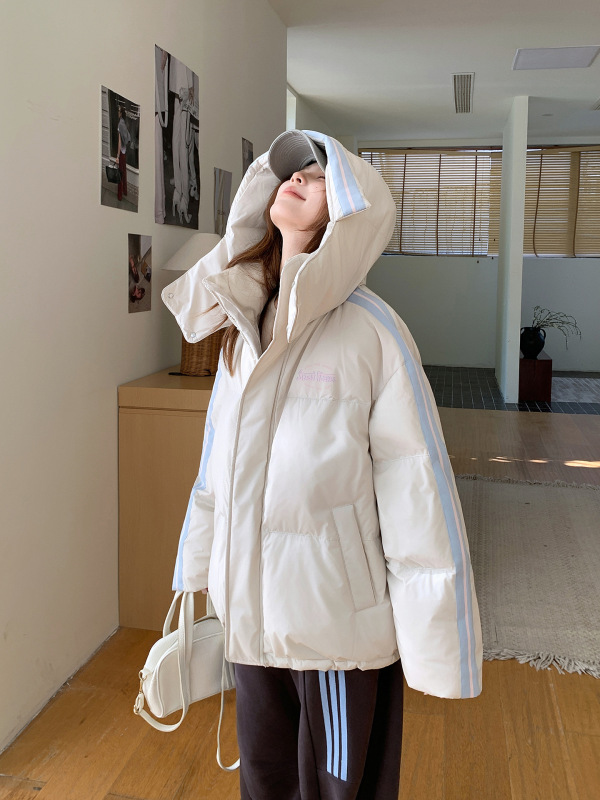 羽绒棉服女短款宽松2025年新款面包服小个子加厚韩版棉衣棉袄外套|undefined