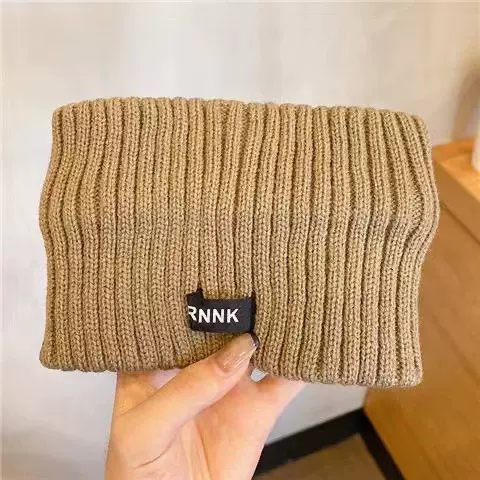 针织发带束发保暖护额头运动头巾秋冬日常外戴女包头时尚头套头箍