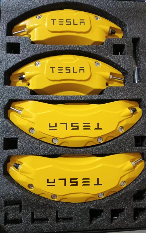 テスラ モデル3/Y専用 車改造用ホイールブレーキキャリパーカバー装飾|undefined