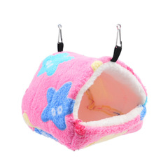 Flannel Small Pet Warm Cotton Hammock Squirrel Honey Badger Winter Warmth Nest Cotton Hammock Pet Supplies