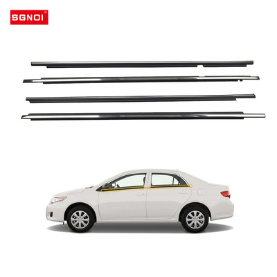 适用丰田卡罗拉COROLLA车门窗玻璃外挡水外压条密封条75720-02120