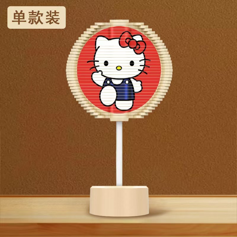 卡通旋转解压 棒棒糖螺旋树创意解压摆件旋转棒棒糖 玩具文创摆件|undefined