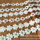 1135547 multicolor garment accessories water soluble embroidery lace width 2cm underwear fabric wholesale
