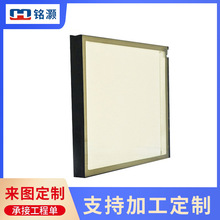 厂家定制中空幕墙玻璃6mm金黄镀膜 12A+6mm白玻双钢化玻璃