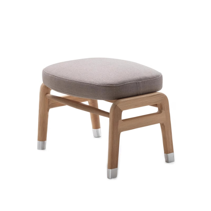 Sofá al aire libre terraza de hotel jardín patio terraza diseñador de madera maciza tela de caña de tres piezas de teca muebles casuales