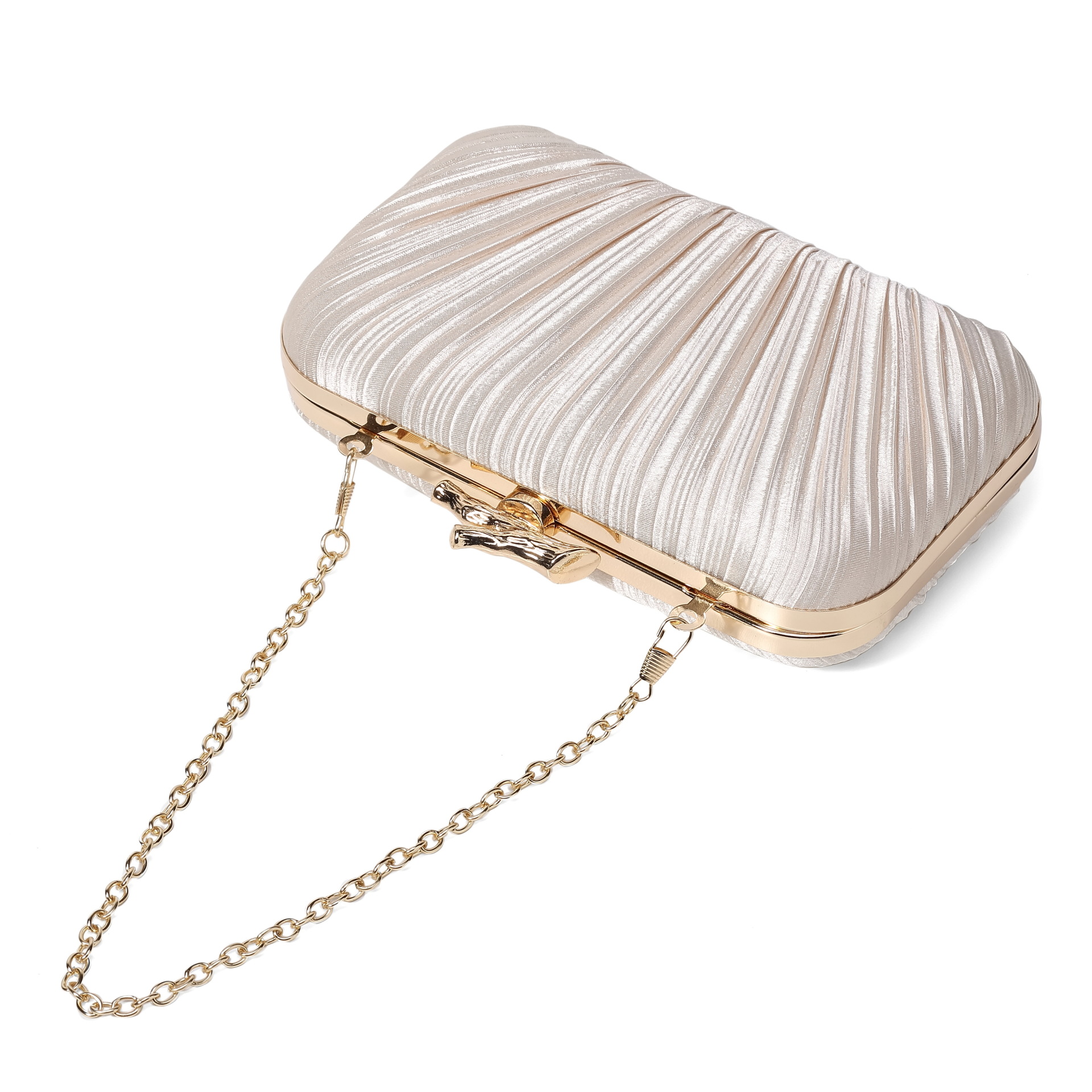 Casual, Daily Occasion Apricot Black Silver Silk Square Square Evening Bags
