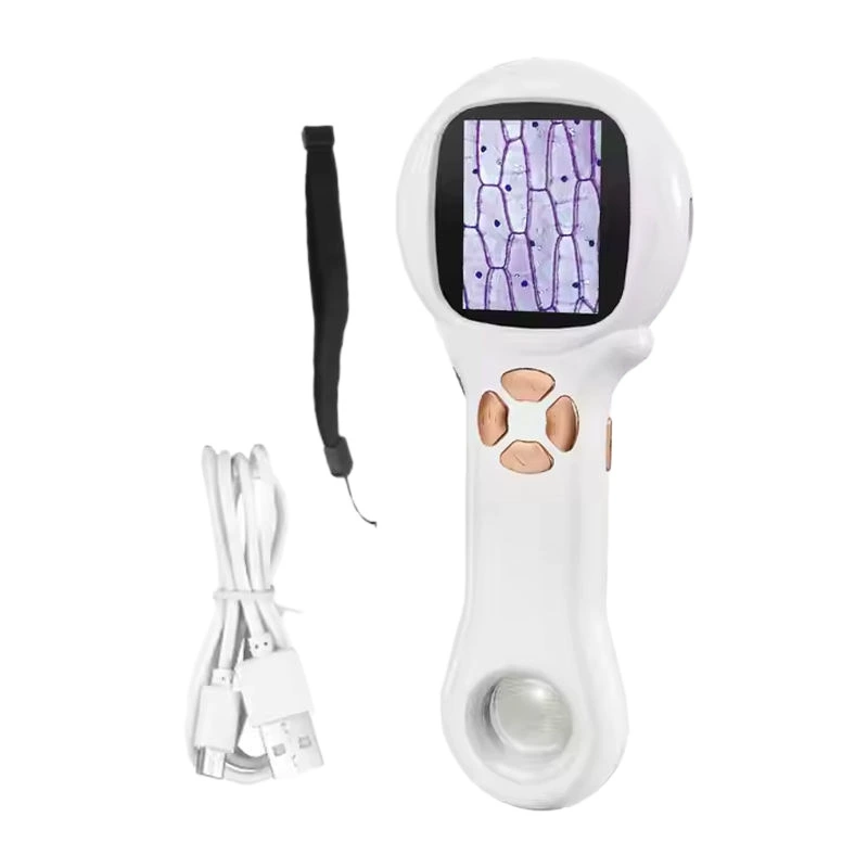 Handheld microscope for elementary school students, electronic magnifying glass, toy for experiments, (Cross-border trading), for secondary school, science